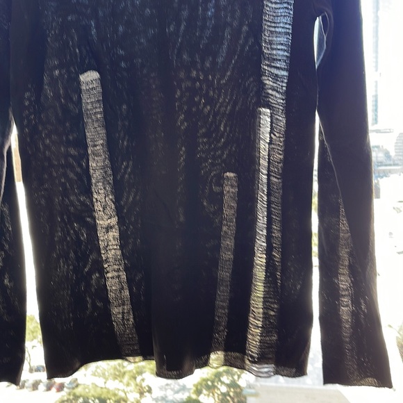 CHEAP MONDAY Distressed black turtleneck Size S/ fits Size 4 - Picture 10 of 10